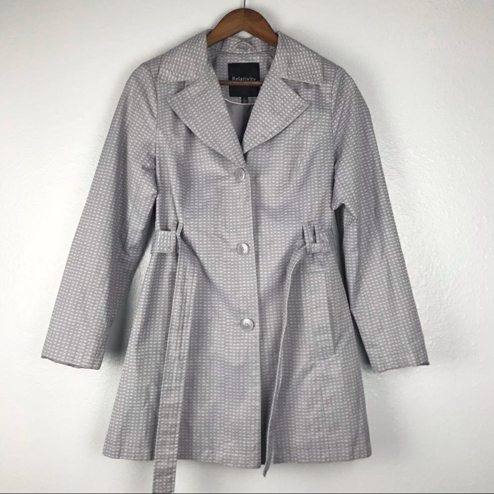 Relativity Women’s Belted Coat Size S